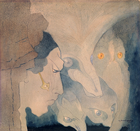 Marguerite Burnat-Provins, Les êtres de l’abîme