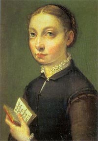 Sofonisba Anguissola, - autoportrait