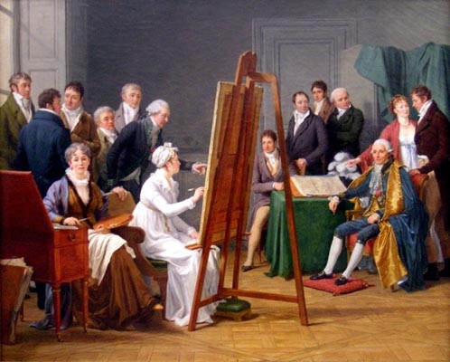 Marie-Gabrielle Capet, Scène d'atelier