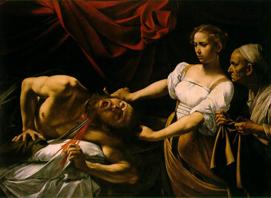 Le Caravage, Judith décapitant Holopherne