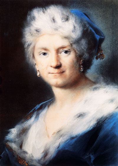 Rosalba Carriera, Autoportrait en tant que Hiver