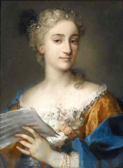 Rosalba Carriera, Chanteuse