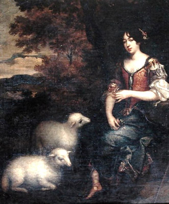 Élisabeth-Sophie Chéron, Portrait de Madame Deshoulières