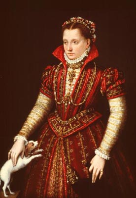 Lavinia Fontana, portrait avec chien