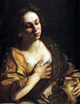 Artemisia Gentileschi, Madeleine pénitente