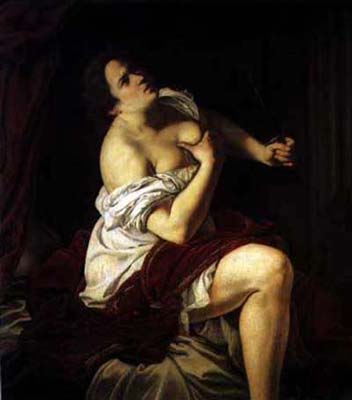 Artemisia Gentileschi, Lucretia