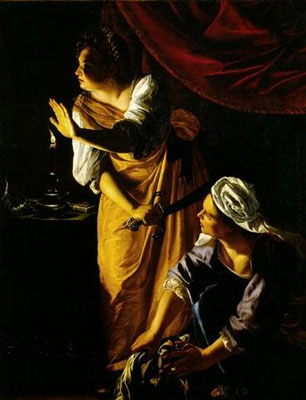 Artemisia Gentileschi, Judith et sa servante