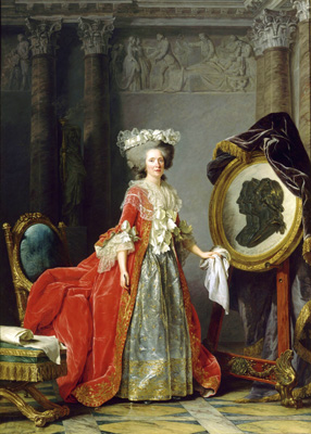 Adélaïde Labille-Guiard, Portrait de Madame Adélaïde de France