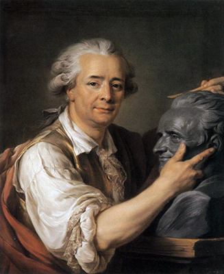 Le sculpteur Augustin Pajou par Adélaïde Labille-Guiard