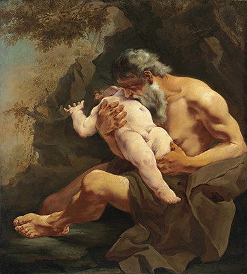 Giulia Lama, Saturne dévorant son enfant