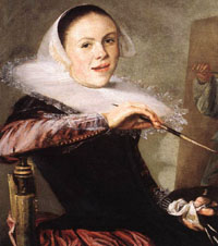 Judith Leyster - autoportrait