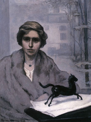 Romaine Brooks, Portrait de Nathalie Barney ou l'amazone