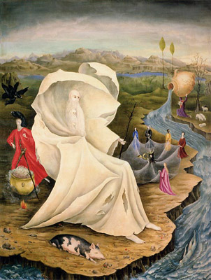 Leonora Carrington, La tentation de Saint Antoine