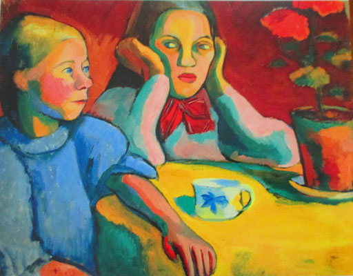 Sonia Delaunay, Deux fillettes finlandaises
