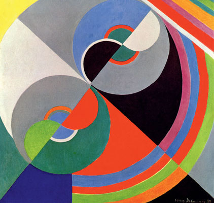 Sonia Delaunay, Rythme couleur no 1076