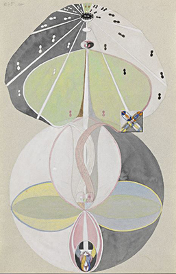 Hilma af Klint Serie W, Tree of Knowledge No.5