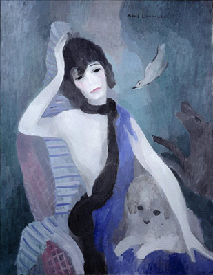 Marie Laurencin, Portrait de Mademoiselle Chanel