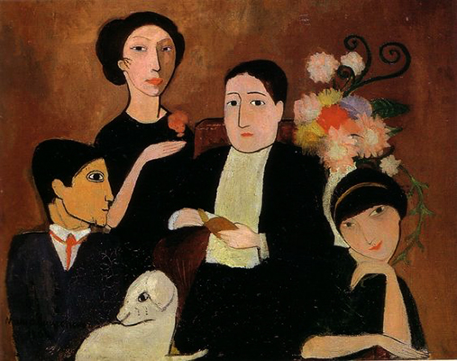 Marie Laurencin, Apollinaire et ses amis