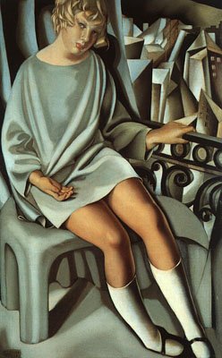 Tamara de Lempicka, Kizette au balcon