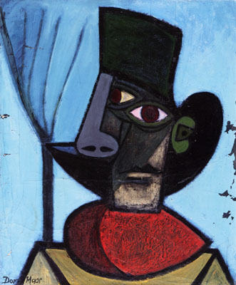 Dora Maar, Portrait de Picasso au chapeau noir
