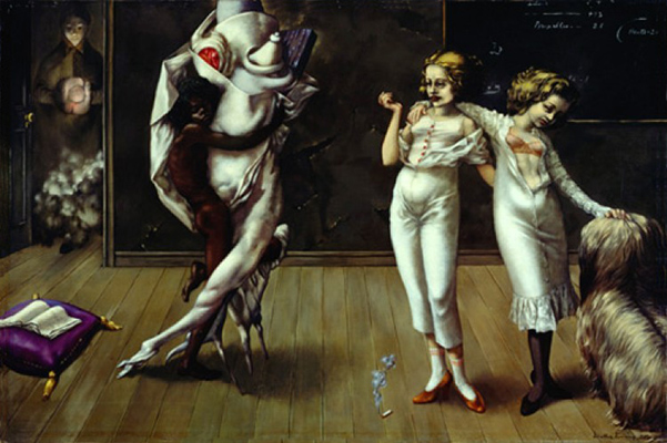 Dorothea Tanning, Interior with Sudden Joy