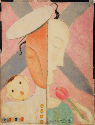 Marie Vassilieff - Couple à l’enfant