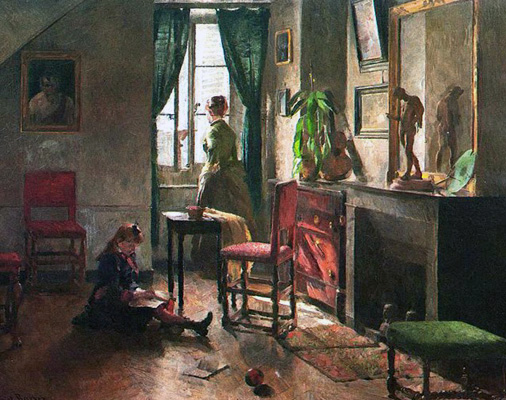 Harriet Backer, Chambre avec figure