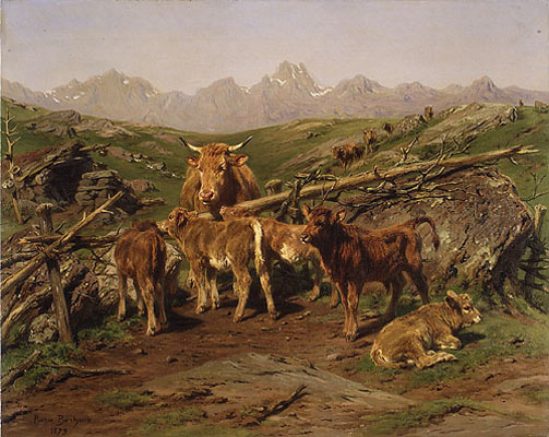 Rosa Bonheur, Le servage des veaux