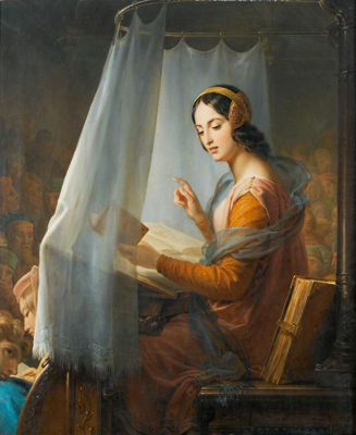 Marie Eléonore Godefroid, Novella d'Andrea