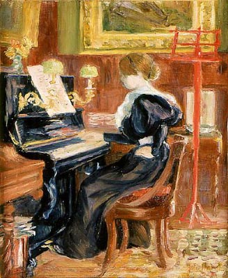 Julie Manet, Jeune fille au piano