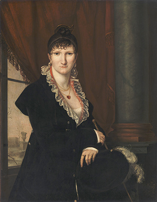 Nanine Vallain, Portrait d'une dame