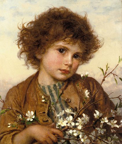 Sophie Anderson, Fleurs de printemps