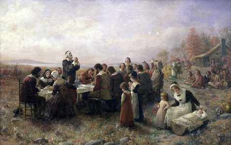 Jennie Augusta Brownscombe, Thanksgiving