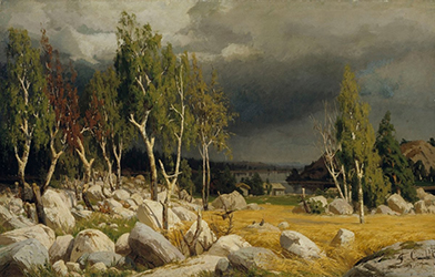 Fanny Churberg, Paysage d'Uusimaa