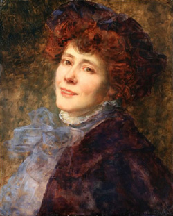 Consuelo Fould, Autoportrait