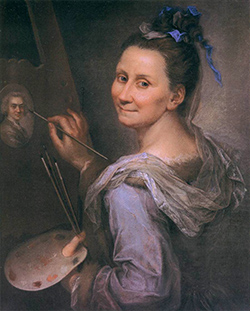 Giovanna Fratellini, Autoportrait