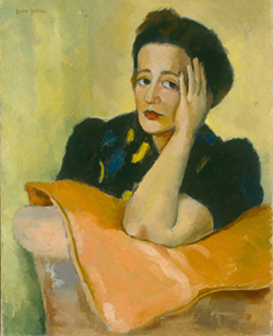 Louise Gadbois, La femme au coussin rouge