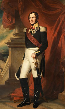 Fanny Geefs, Portrait de Leopold Ier, roi des Belge