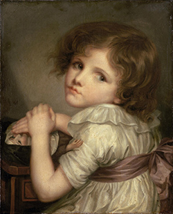Anna Greuze, L'Enfant à la poupée