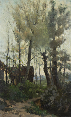 Louise Héger, Paysage avec ferme 