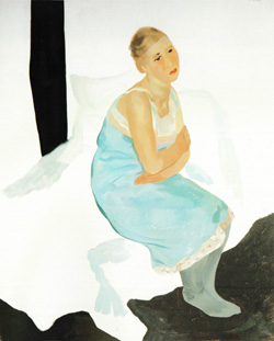 Marie Howet, Jeune fille en bleu