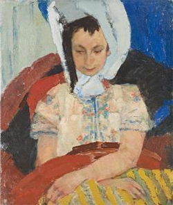 Éliane de Meuse, Portrait de jeune femme