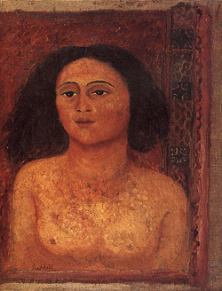 Antoinetta Raphael, Nu féminin devant un mirroir