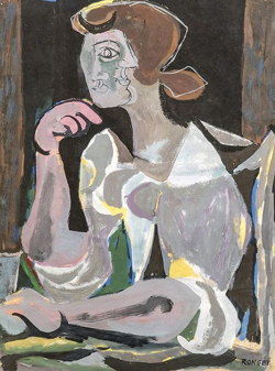 Élisabeth Ronget, Femme assise