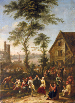 Elisabeth Seldron, Fête de village