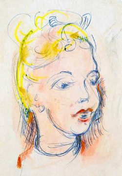 Kate Steinitz, Jeune femme