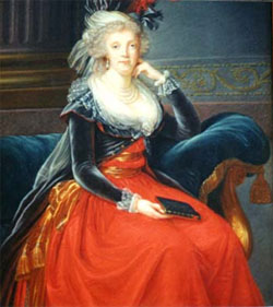 Louise-Elisabeth Vigée Lebrun, Maria Carolina reine de Naples