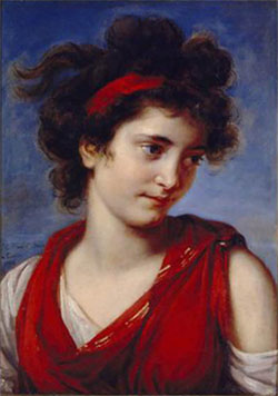 Louise Elisabeth Vigée Lebrun, La fille de Carlo Antonio Porporati 