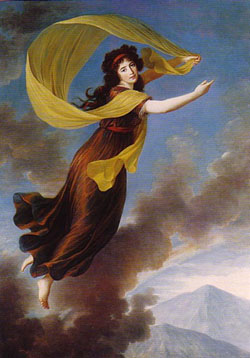 Louise-Elisabeth Vigée Lebrun, Karoline, princesse du Lichtenstein en Iris