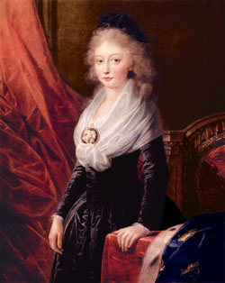 Heinrich Friedrich Füger, La duchesse d'Angoulême ou Marie Thérèse de Bourbon